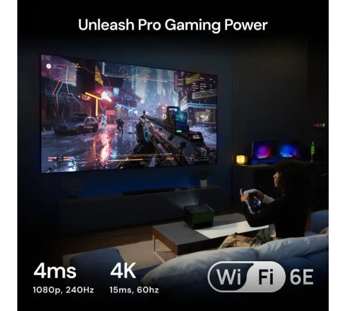 Valerion VisionMaster Pro 2 — 4K Лазерний Проєктор для Домашнього Кінотеатру